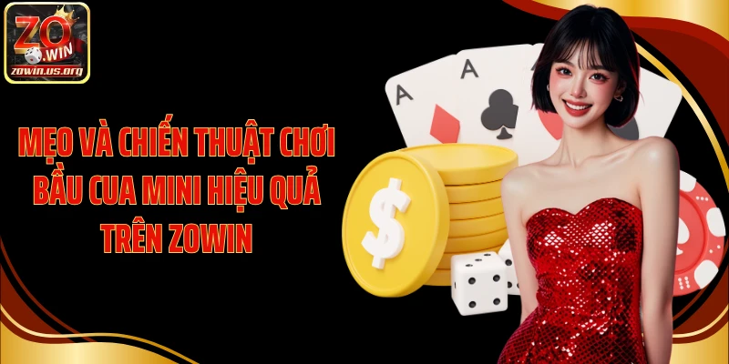 Mẹo và chiến thuật chơi bầu cua mini hiệu quả trên Zowin